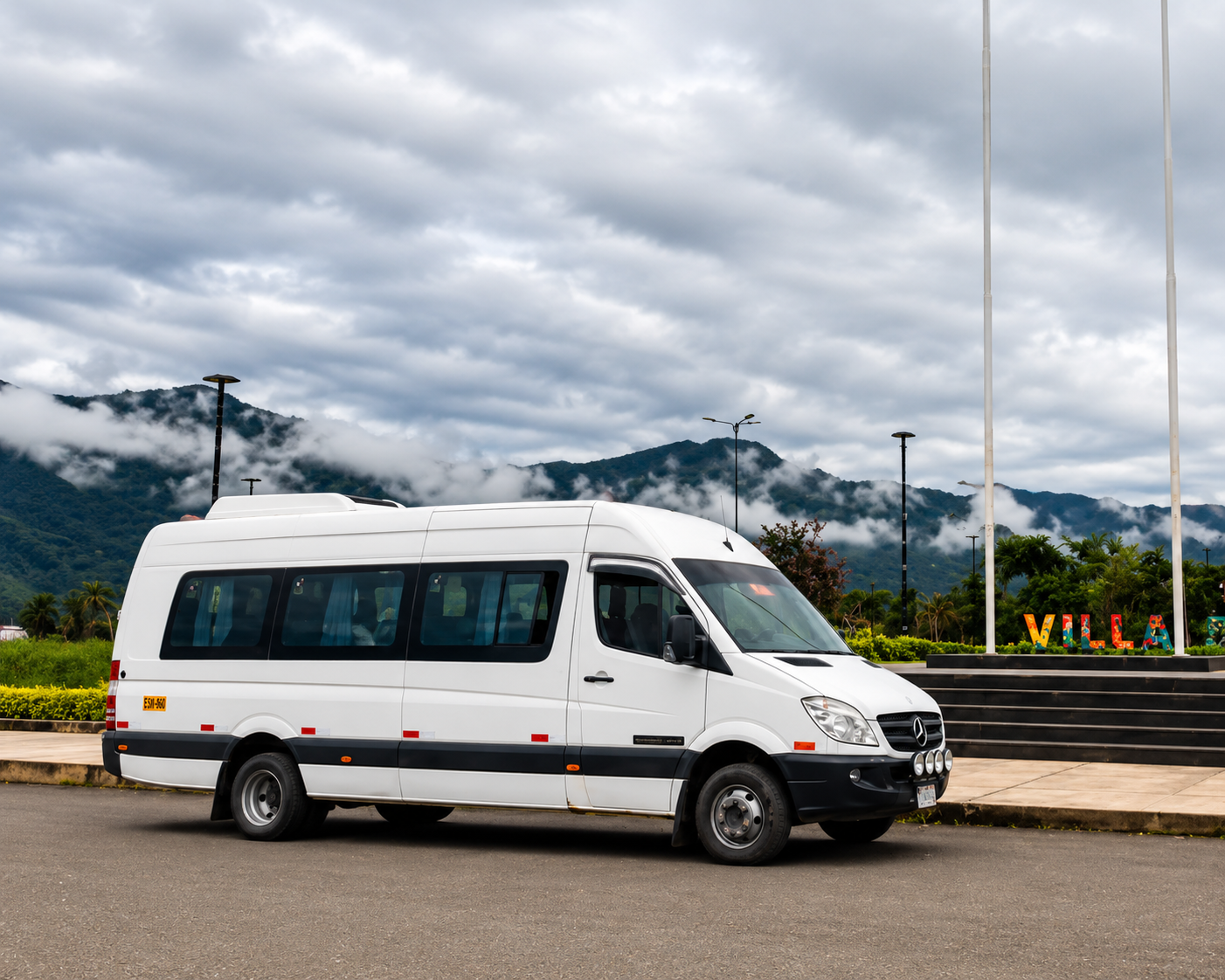 galería de transporte