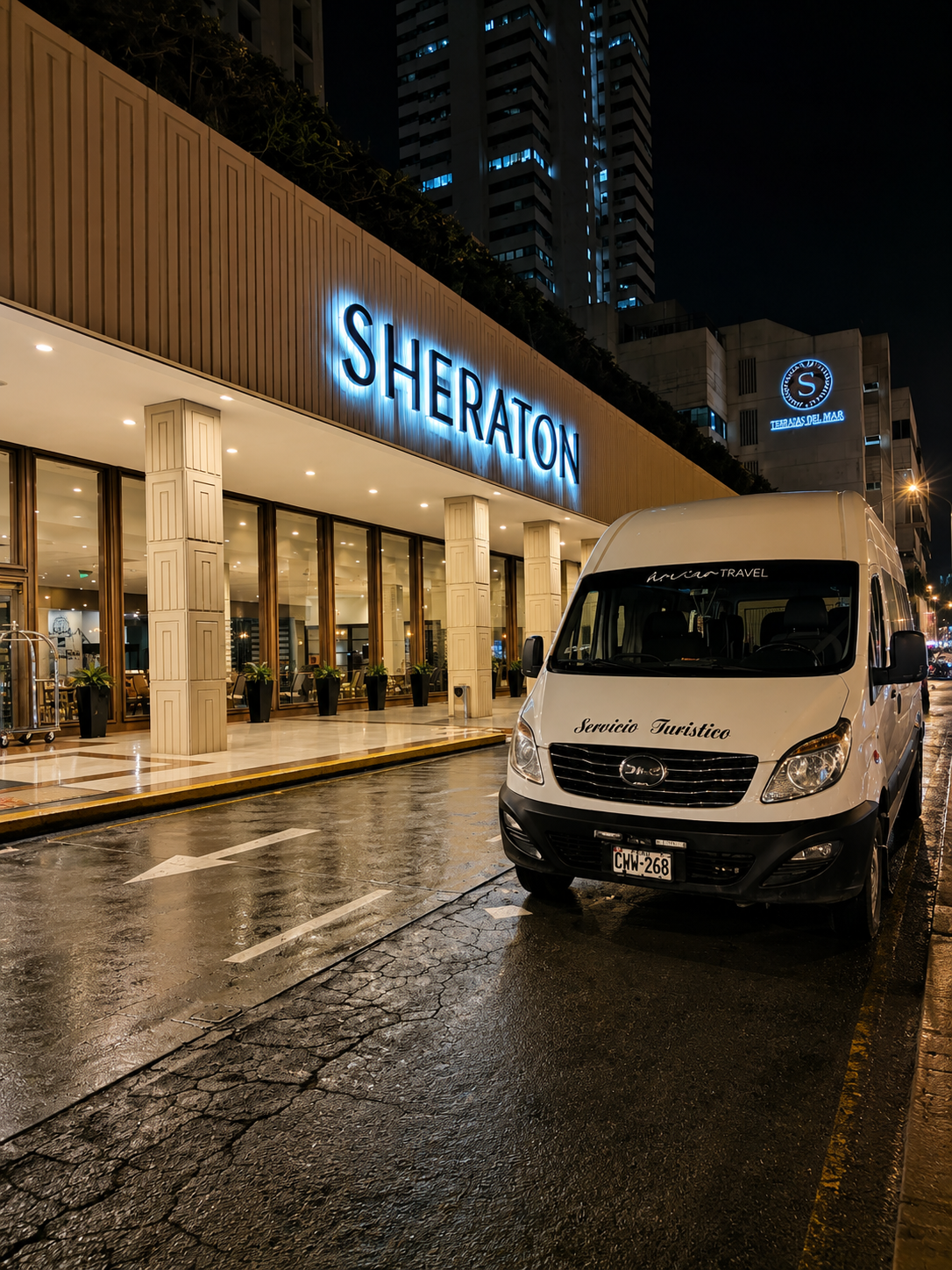 galería de transporte